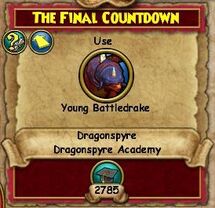 The Final Countdown Part 1