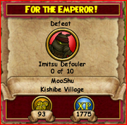 For the Emperor!
