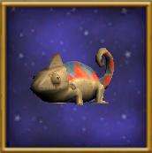 PaintedChameleonStatue-KrokotopiaHouseItem