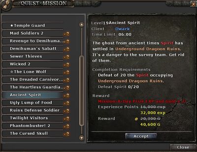 Missionbonus