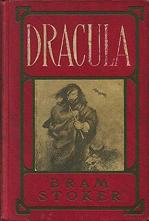 Dracula book cover 1902 doubleday 89