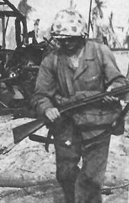 Firearms shotgun m97 marine ww2 375