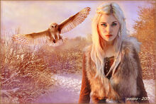 Nordic elf princess by zoozee-d5yuvrf