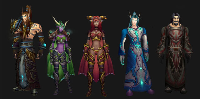 Bestand:Dragon Aspects humanoid forms.jpg