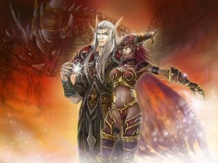 Alexstrasza and Krasus by Ka7.jpg