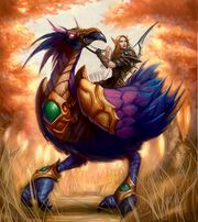 534px-Blood Elf hawkstriderrider.jpg