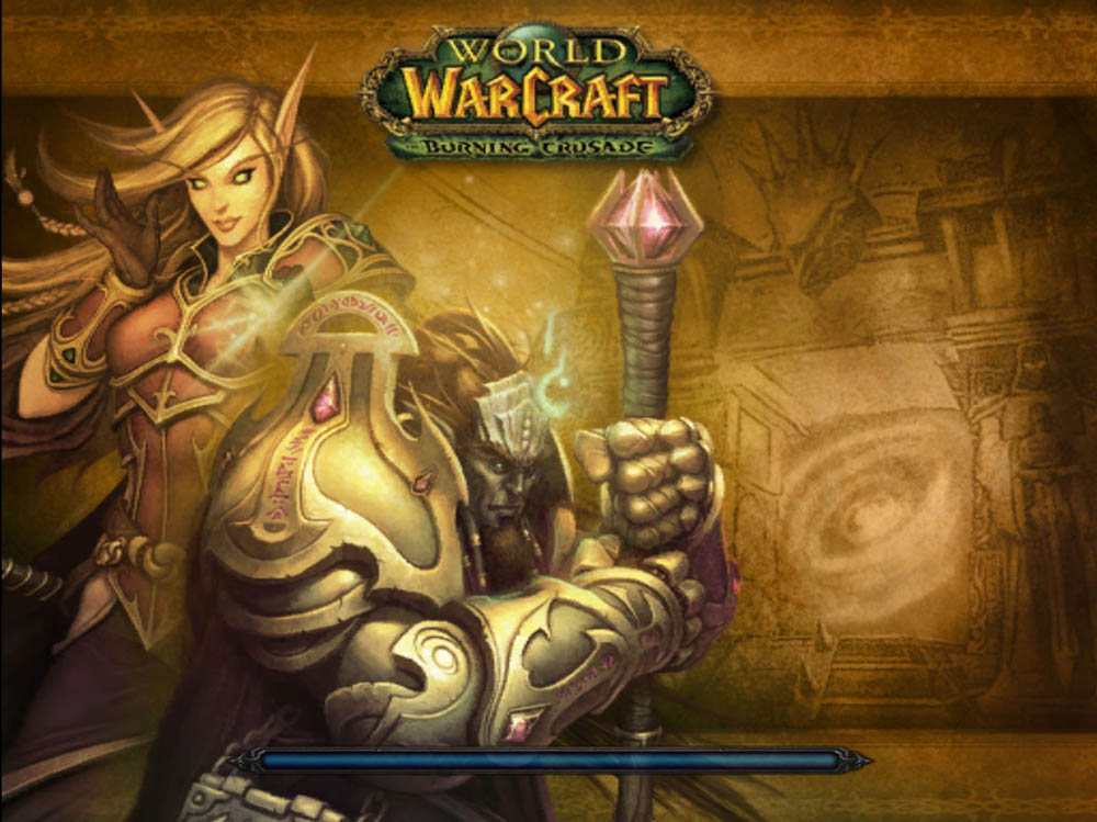 world of warcraft loading screen