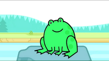 Speckled Flying Frog