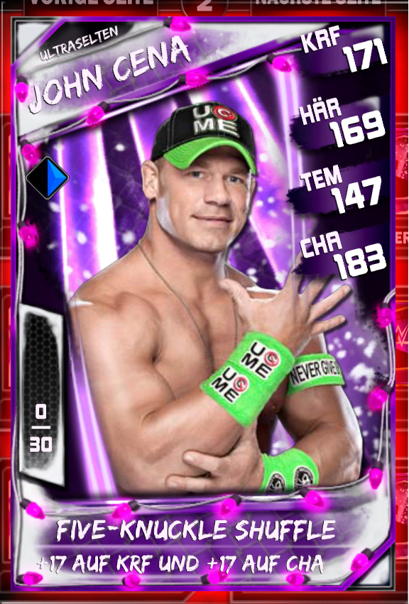 John Cena (Ultra Rare) | WWE SuperCard Wiki | FANDOM powered by Wikia