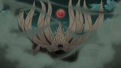 Three Mushasame's Tailed Beast State