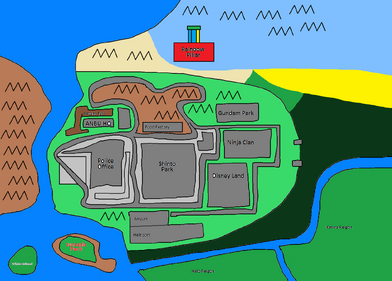 Map of Izumo
