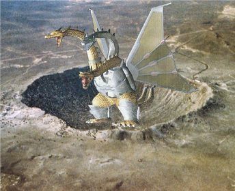 Mecha King Ghidorah and Creater
