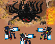 Juubi vs Gundams