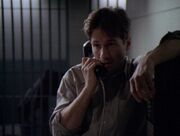 Fox Mulder in prison
