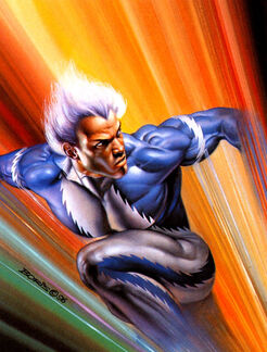 Quicksilver (by Boris Vallejo) 01