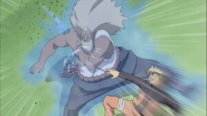 Narutos-rasengan-pushes-raikage-hand-into-weak-spot
