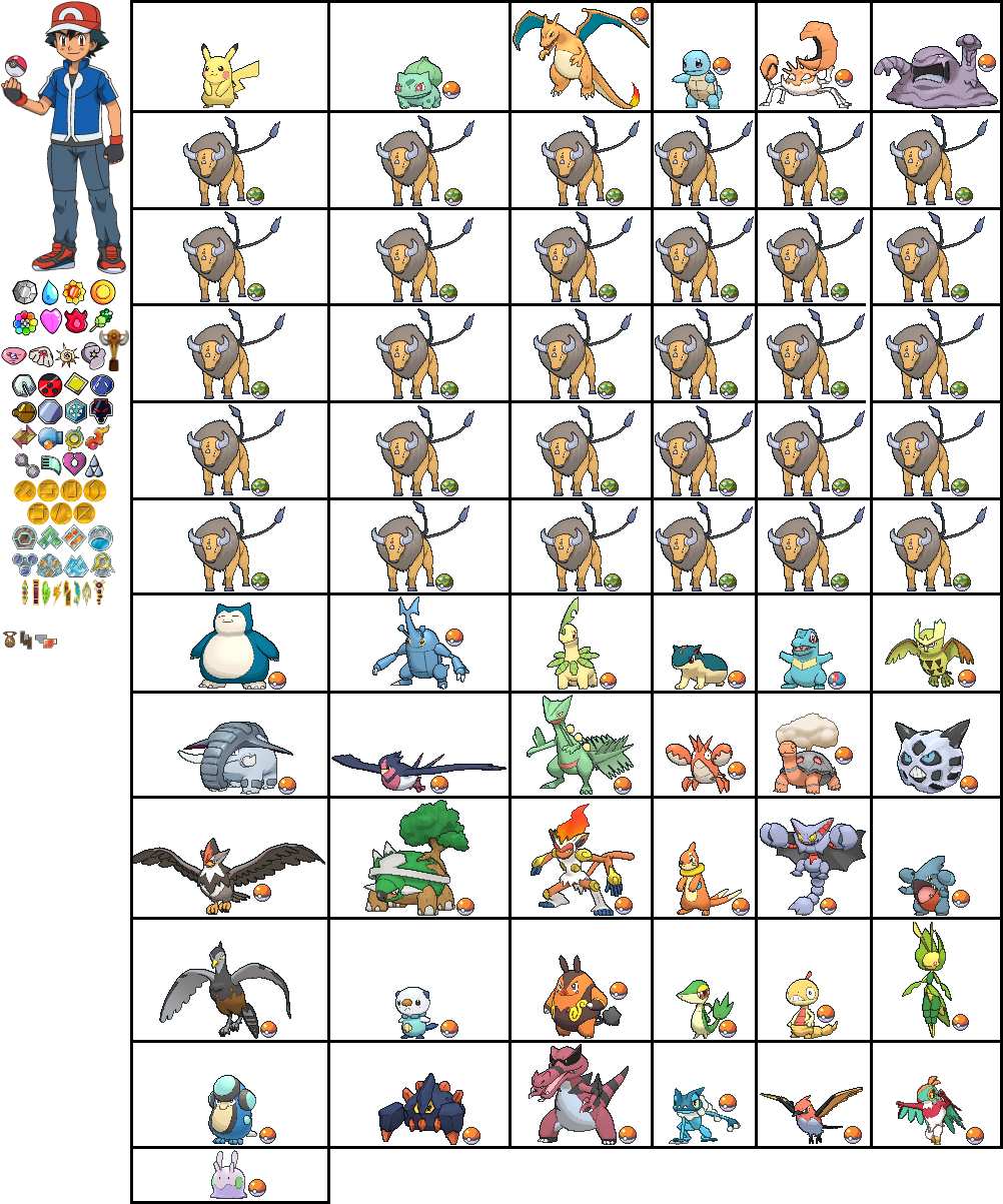 Ash All Pokemon Santinime   Latest