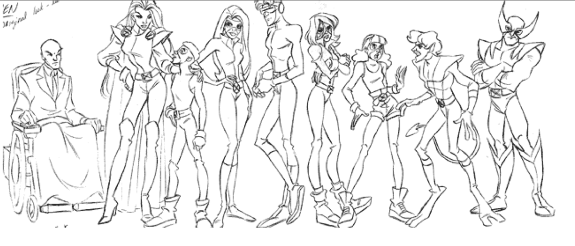 Image - Drawing- Group III.png | X-Men Evolution Wiki | FANDOM powered