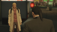 Young Ryuji approaches Majima