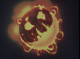 Moon melts