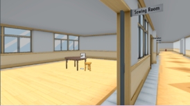 Sewing room