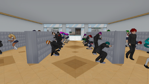 6-29-2016 Students at lockers