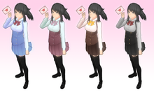 Kolorystyka mundurków Yandere-chan.png