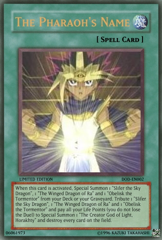 Fresh 15 Card Name Yugioh