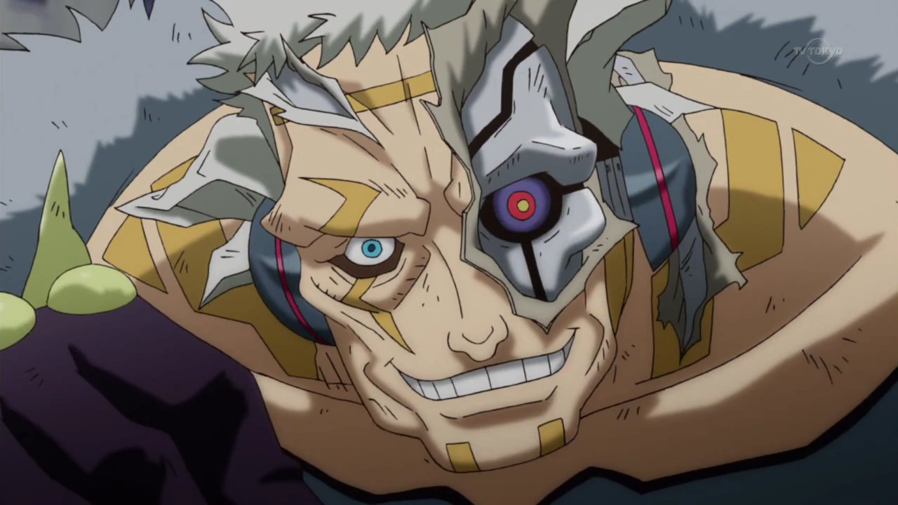Image Ep 95 Sergey's half face.png YuGiOh! ARCV Wiki