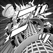 Kaito explodes the tower