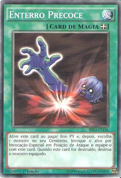 Premature Burial  Yu-Gi-Oh! Wiki  FANDOM powered by Wikia