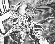 Skeleton horseman
