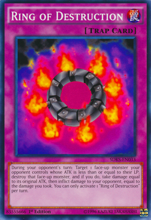 Ring Of Destruction Yugioh Ruling Ring Of Destruction Yugioh Ruling