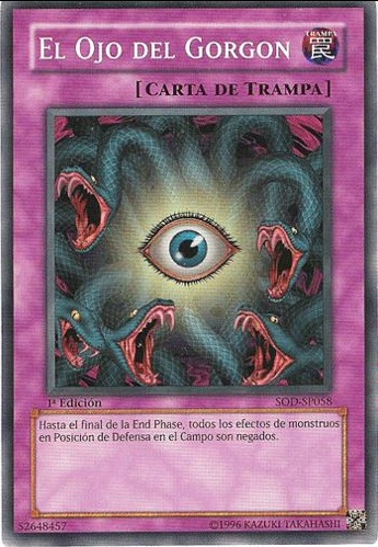 El Ojo del Gorgon  Yu-Gi-Oh! Wiki en Español  FANDOM 