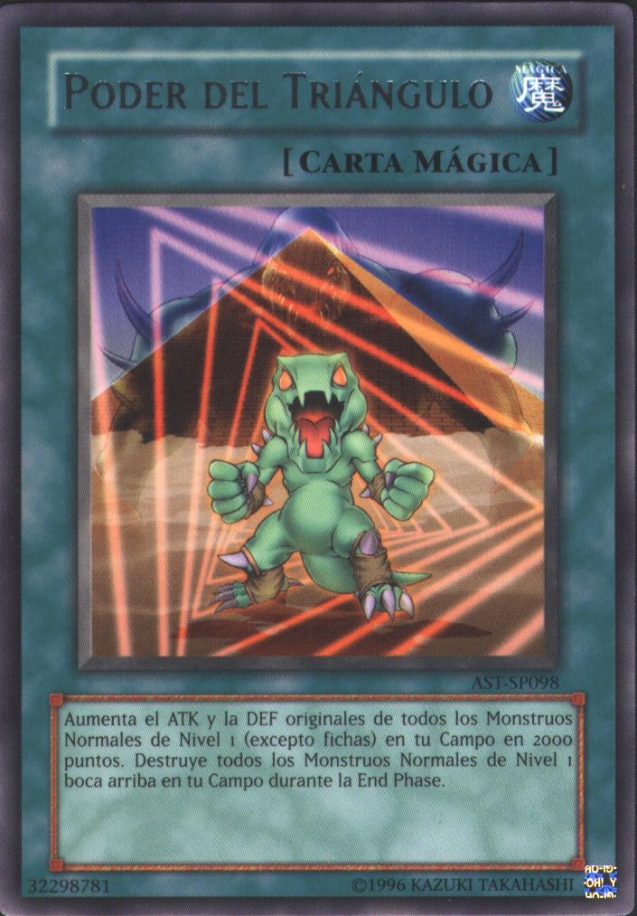 Poder del Triángulo  Yu-Gi-Oh! Wiki en Español  FANDOM 