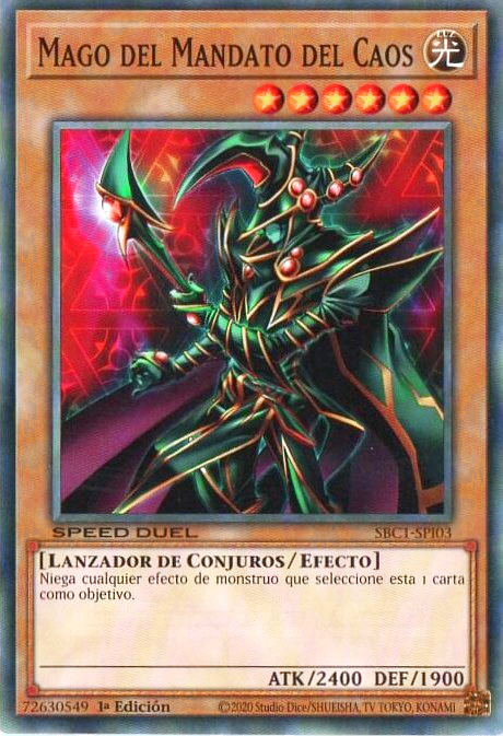 Mago del Mandato del Caos  Yu-Gi-Oh! Wiki en Español 