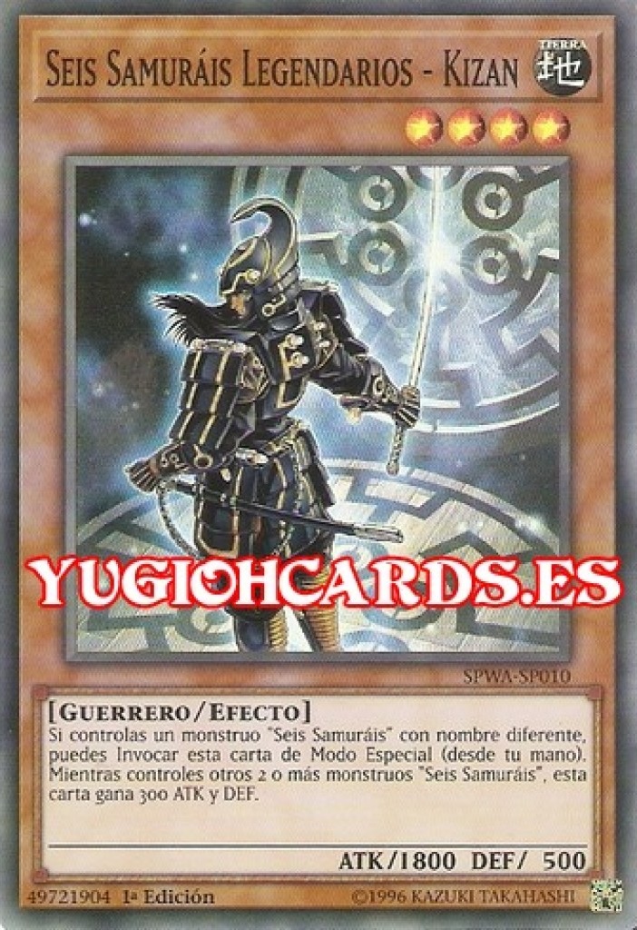 Seis Samuráis Legendarios - Kizan  Yu-Gi-Oh! Wiki en 