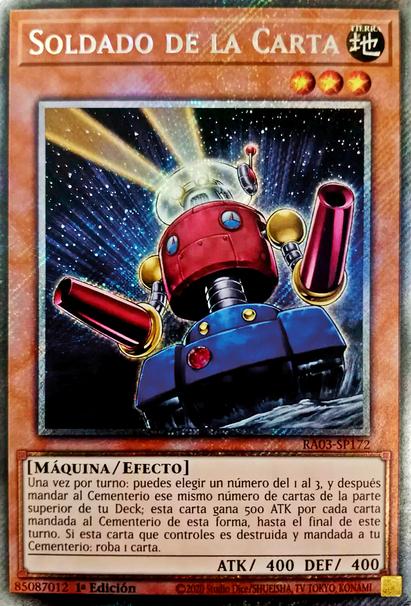 Soldado de la Carta  Yu-Gi-Oh! Wiki en Español  FANDOM 