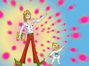 Kanchome y Folgore bailan
