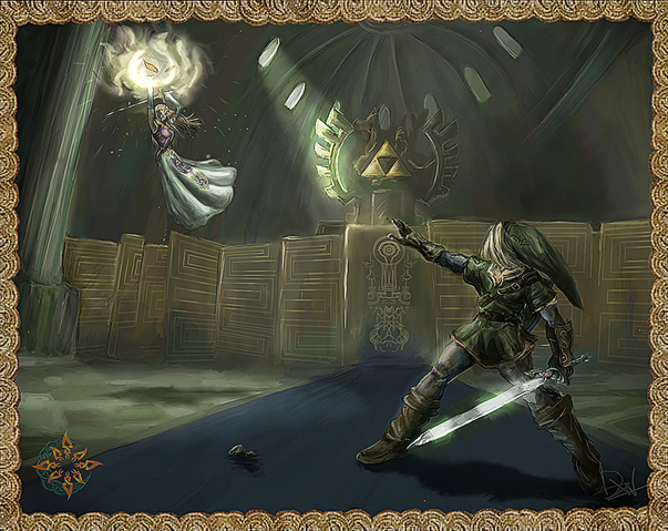 Archivo:Zelda Confronts Link by DarthiaWolf.png