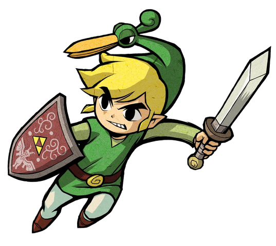 File:Link Artwork 7 (The Minish Cap).png