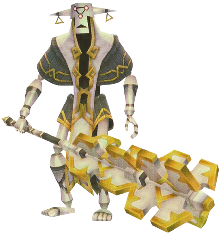 File:Skyward Sword Guardian Mace Guardian - Active (Render).png