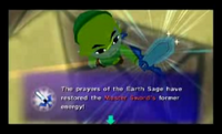 Master Sword half restored