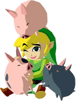 Link and Pigs