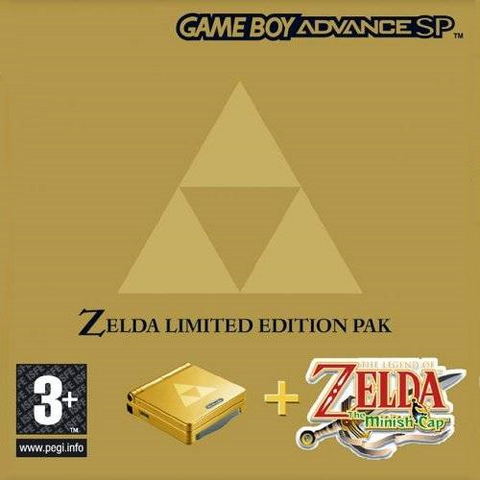 File:The Legend of Zelda - The Minish Cap & GBA SP Bundle (PAL).png