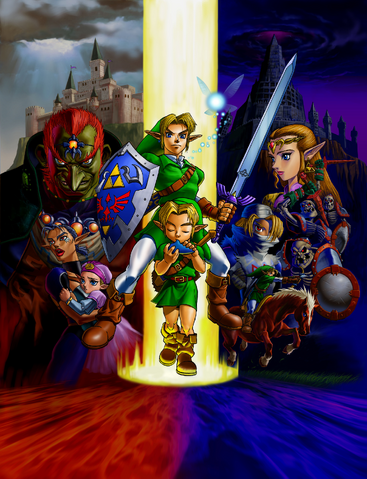 File:Characters (Ocarina of Time).png