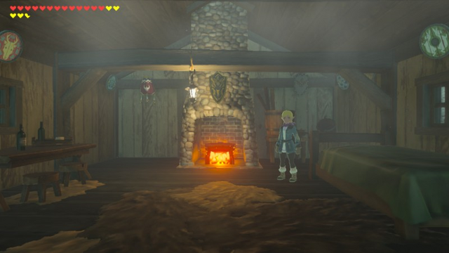 File:Breath of the Wild Selmie's Spot Selmie's Cabin (Interior).png