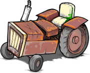 Broken Tractor