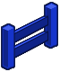 Blue Fence