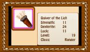 Quiver of the Lich